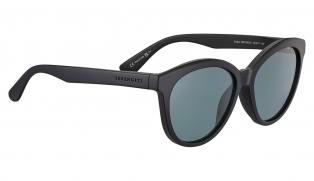 Endee Matte Black Saturn Polarized Petrol Blue B4 010
