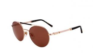 Gold And Black Piotr Sunglasses Peach Lenses Result